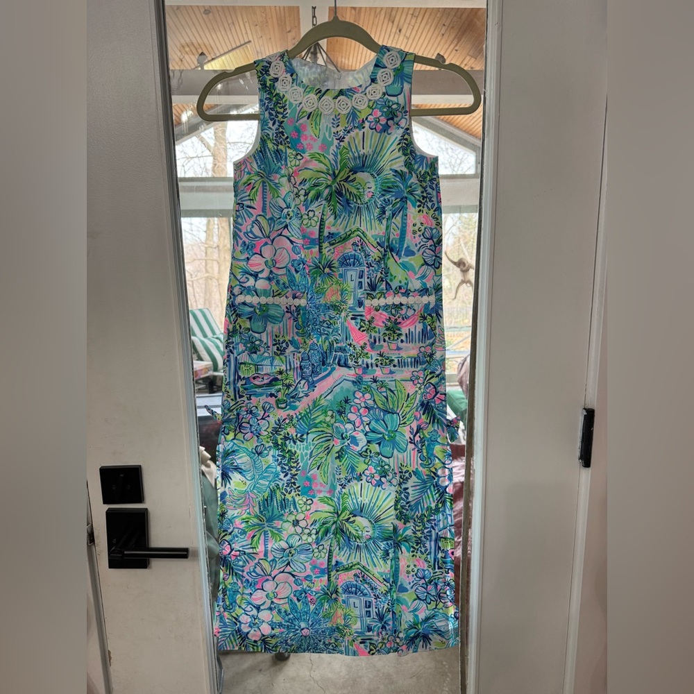 🆕🏝️🌸Lilly Pulitzer🌸🏝️Girls Classic Maxi Dress in Lilly’s House Size 8